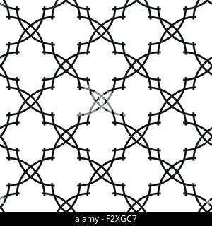 Geometrische nahtlose Vektormuster Stock Vektor