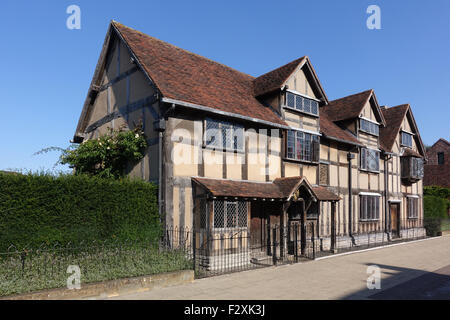 Shakespeares Geburtsort Stratford-Upon-Avon -1 Stockfoto