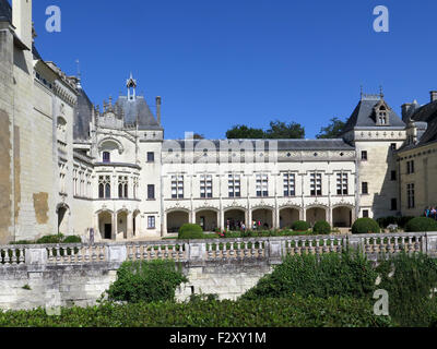 Chateau de Breze in der Valle des Rois Frankreich Stockfoto