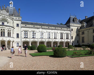 Chateau de Breze in der Valle des Rois, Frankreich Stockfoto