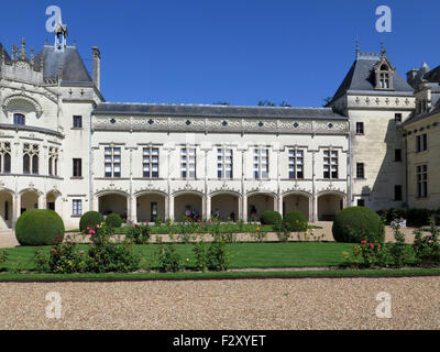 Chateau de Breze in der Valle des Rois, Frankreich Stockfoto