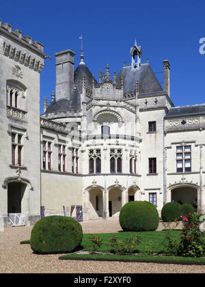 Chateau de Breze in der Valle des Rois, Frankreich Stockfoto