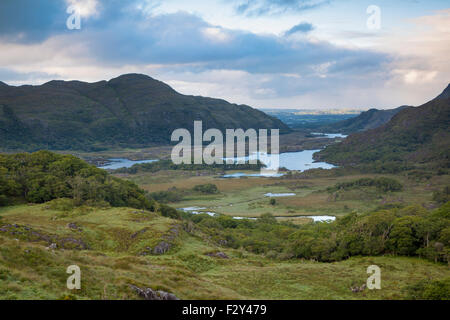 Ladies View am Ring of Kerry in der Nähe von Killarney, County Kerry, Irland Stockfoto
