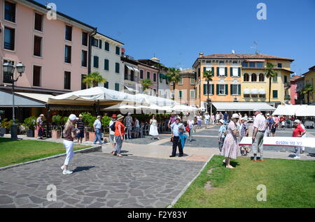 Rivalen Del Garda am Gardasee Italien Stockfoto