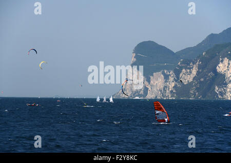 Rivalen Del Garda am Gardasee Italien Stockfoto
