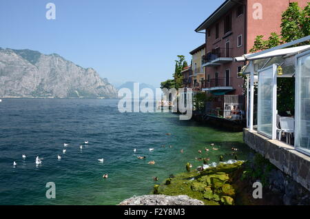 Rivalen Del Garda am Gardasee Italien Stockfoto