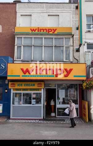 Wimpy Restaurant, Margate, Kent, England, UK Stockfoto