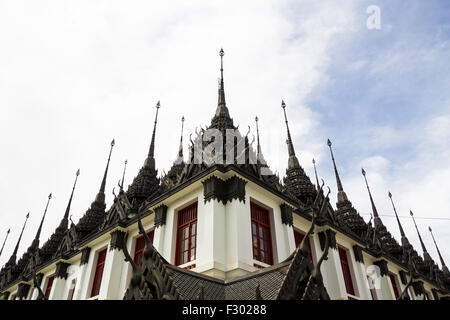 Loha Prasat, der Metall-Palast in Bangkok Thailand Stockfoto