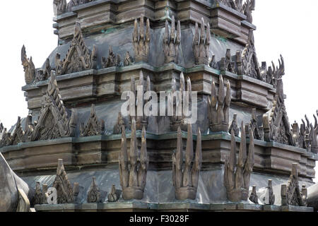 Loha Prasat, der Metall-Palast in Bangkok Thailand Stockfoto