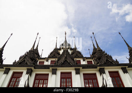 Loha Prasat, der Metall-Palast in Bangkok Thailand Stockfoto