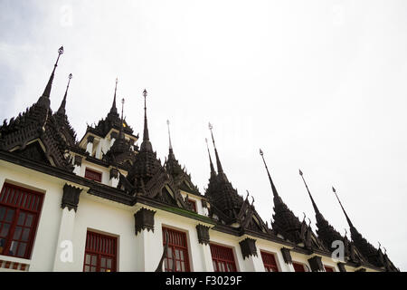 Loha Prasat, der Metall-Palast in Bangkok Thailand Stockfoto