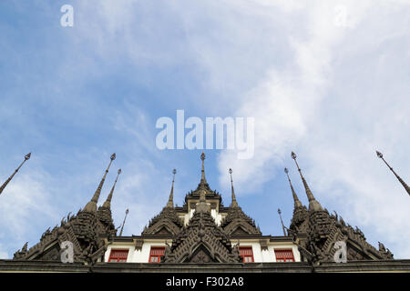 Loha Prasat, der Metall-Palast in Bangkok Thailand Stockfoto