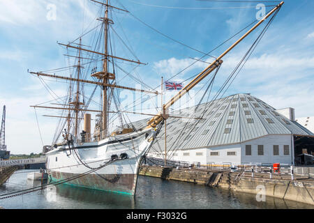 Gannet HMS Chatham Historic Dockyard Chatham Kent UK Stockfoto