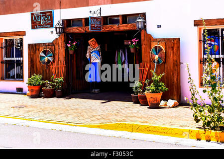 Die Altstadt Hat Shopset ulica San Felipe in Albuquerque, New Mexico Stockfoto