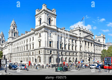 Regierungsbüros Great George Street GOGGS an der Ecke Great George St & Parliament St. wird von HM Revenue & Customs & Other Departments verwendet London UK Stockfoto