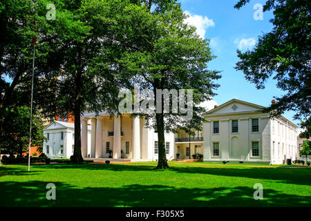 Das alte State House Museum auf Markham St in der Innenstadt von Little Rock Arkansas Stockfoto