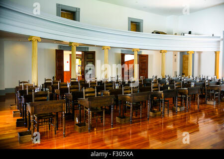 House Of Representatives in das Old State House in Little Rock, Arkansas Stockfoto