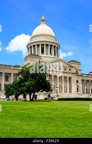 Das Arkansas State Capitol Gebäude befindet sich in Little Rock. Über 16 Jahre ab 1899-1915 gebaut Stockfoto