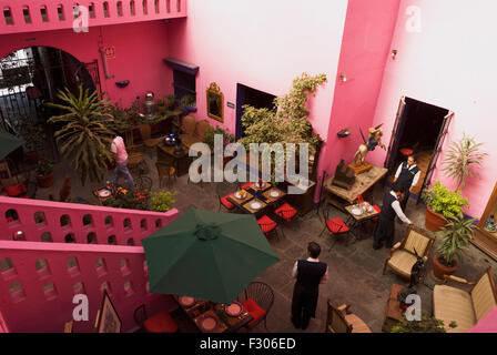 Mesones Sacristias berühmten Maulwurf Restaurant in Puebla, Mexiko Stockfoto