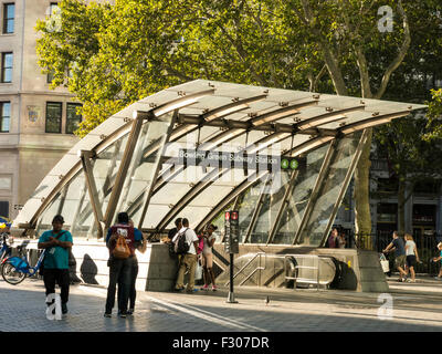 Bowling Green u-Bahnstation, NYC Stockfoto