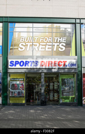 Sport Direct. Com-Birmingham City Centre Stockfoto