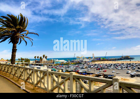 Santa Monica Bluffs Stockfoto