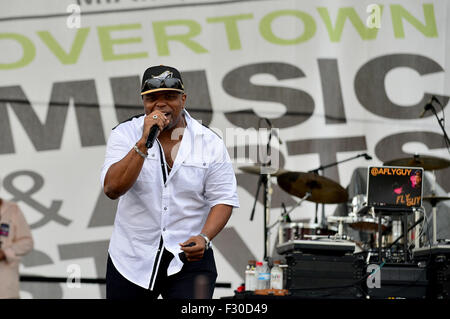 Overtown Musik und Kunst Festival mit: Glenn Jones wo: Miami, Florida, Vereinigte Staaten, wann: 26. Juli 2015 Stockfoto