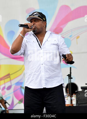 Overtown Musik und Kunst Festival mit: Glenn Jones wo: Miami, Florida, Vereinigte Staaten, wann: 26. Juli 2015 Stockfoto