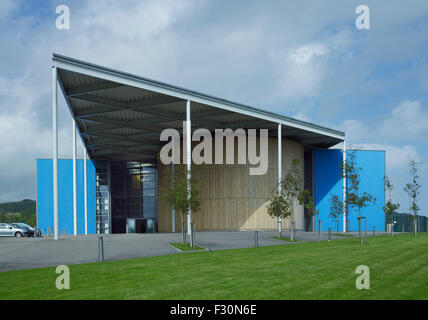 Akademie von Folkestone, Kent. Von Spencer de Grey von Foster & Partners, 2003-07 Stockfoto