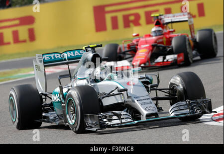 Motorsport: FIA Formel 1 Weltmeisterschaft 2015, Grand Prix von Japan, Stockfoto