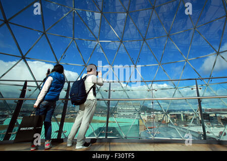 Victoria Square ist ein high-End Gewerbe-, Wohn- und Freizeit Entwicklung in Belfast, Nordirland entwickelte und gebaute b Stockfoto