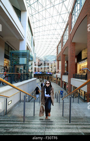 Victoria Square ist ein high-End Gewerbe-, Wohn- und Freizeit Entwicklung in Belfast, Nordirland entwickelte und gebaute b Stockfoto