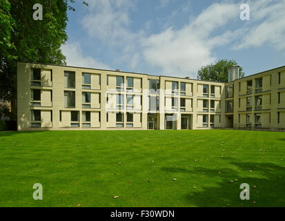 Cambridge, Pembroke College, Gründerin Gericht der 1990er Jahre Stockfoto