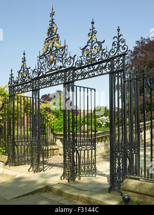 Clare College in Cambridge Tore Stockfoto