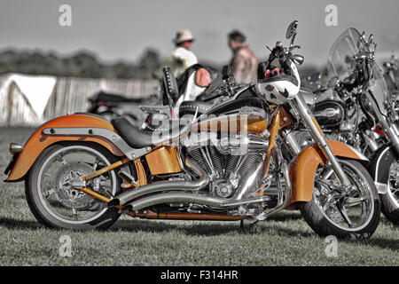 Harley Davidson Motorrad HDR Stockfoto