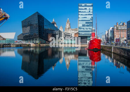 Canning Dock, Liverpool, Merseyside, England. Stockfoto