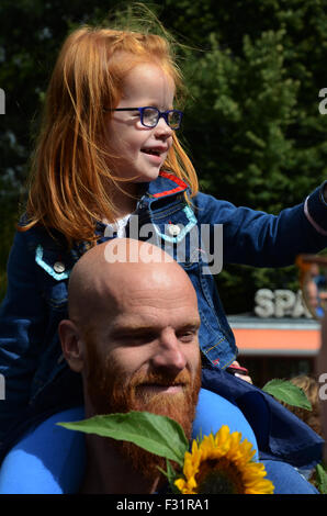 Eindruck der rothaarige Tage 2015, Breda, Niederlande Stockfoto