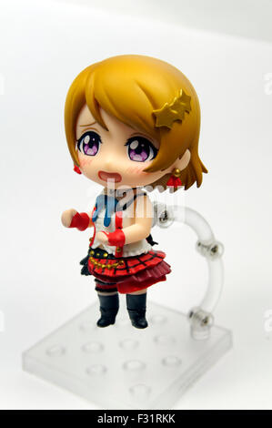 Koizumi Hanayo Zeichen japanische Puppe. Stockfoto