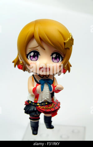 Koizumi Hanayo Zeichen japanische Puppe. Stockfoto