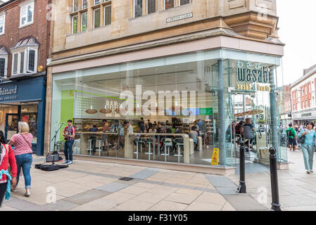 Wasabi ein anderes Lokal in Cambridge Cambridgeshire England Stockfoto