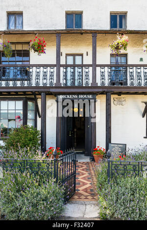 Die Dickens House Museum, Broadstairs, Kent, England, UK Stockfoto