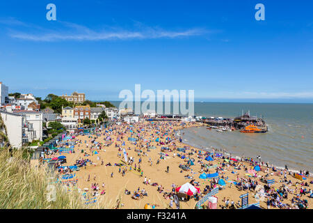 Der Strand in Broadstairs, Kent, England, UK Stockfoto