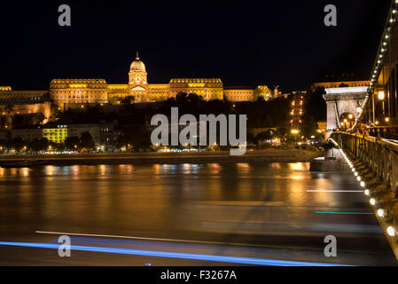 Der Königspalast, Ungarische Nationalgalerie, Budapest, Ungarn Stockfoto