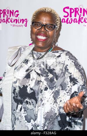 New York, NY, USA. 27. Sep, 2015. Lillian White im Ankunftsbereich für Frühlings Erwachen Premiere am Broadway, Brooks Atkinson Theatre, New York, NY 27. September 2015. Bildnachweis: Steven Ferdman/Everett Collection/Alamy Live-Nachrichten Stockfoto