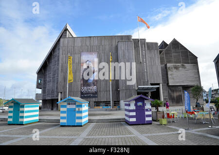 Das National Maritime Museum Cornwall in Event-Platz, Falmouth, Cornwall. Stockfoto