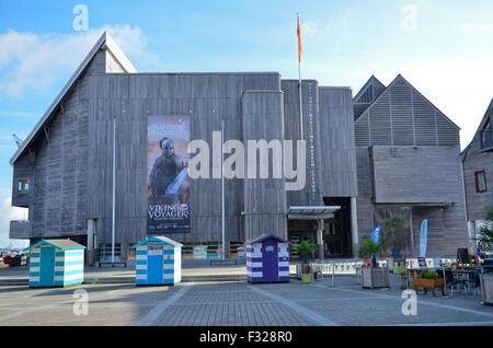 Das National Maritime Museum Cornwall in Event-Platz, Falmouth, Cornwall. Stockfoto