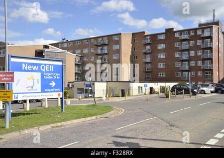 Klinikum Queen Elizabeth 2 (QE2) in Welwyn Garden City, Hertfordshire Stockfoto