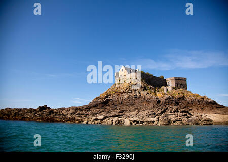 Harbour Island, Saint Malo, Bretagne, Frankreich. Stockfoto