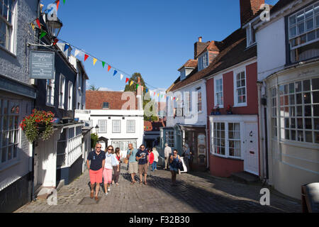 Kai Hill, Lymington, market Town, Hampshire, England, Großbritannien Stockfoto