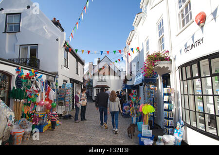 Quay Street, Lymington, market Town, New Forest, Hampshire, England, Großbritannien Stockfoto